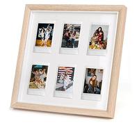 NASSMOSSE Polaroid Photo Frame Wood Picture Frame Wall or Desk Display for Home Decor