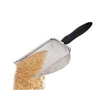 NASSMOSSE Sand Scoop Beach Mesh Shovel Litter Cleaner Sand Filter Scooper for Picking Up Shells