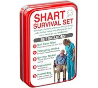 NASSMOSSE Shart Survival Kit Funny Survival Kits Hilarious Prank Set with Replacement Supplies for Husbands, Men, Family Friends, Teens, Adults