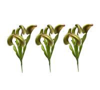 NASSMOSSE Venus Flytrap, 3PCS 15.8 Inch Artificial Venus Fly Trap Plants, Lifelike 8-Head Venus Fly Trap Costume, Reusable Faux Plants for Office Home Vase Garden