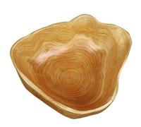 NASSMOSSE Wood Bowl Irregular Shaped Root Carved Wooden Bowls for Food 5.9-7.5 Inch Funny Wood Fruit Bowl for Home Kitchen Table Centerpiece Office Party Decoration