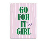 Nastami Postcard Gift Girlfriend Postcard "Du bist toll (Go For It Girl)