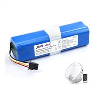 NASTIMA 14.4 V 5800 mAh Li-Ion Battery Compatible with Eufy Robovac L70 Hybrid, T2190, T2190G21, Part Number INR18650 M26-4S2P, Vacuum Cleaner Battery with BMS