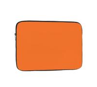 NasturtiumJLH Orange Laptop Case Sleeve 15 inch, Shockproof Protective Notebook Case Travel Laptop Bag Briefcase for Men Women Computer Cover Waterproof Computer Carrying Bag