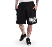 Nasty - Fucked Up Music - Shorts - black - XXL - 100% Polyester,Mesh XXL