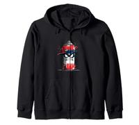 Nasty Graffiti Can Costume for Boys and Girls Zip Hoodie