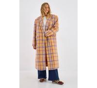 NastyGal Women's Multi Check Single Breasted Tailored Coat | Size: 6 NastyGal Multicolor 6