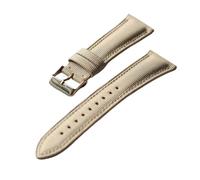 NASUNJIA Handmade Oxford Cloth Headband With Cowhide Strap, Quick Release 18 19 20 22MM Retro Style Men's Watch Chain(D rose gold Buckle,20mm)