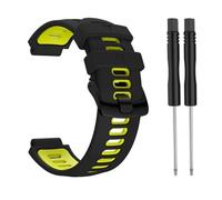 NASUNJIA Outdoor Bracelet Replacement Steel Buckle Silicone Strap Compatible With Garmin Forerunner 735xt/220/230/235/620/630 For Smart Watch(6)