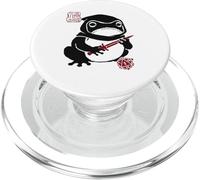 NAT 1 DND Board Games Rogue Funny Japanese Grumpy Frog PopSockets PopGrip for MagSafe