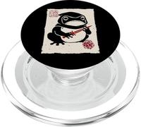 NAT 1 DND Board Games Rogue Funny Japanese Grumpy Frog PopSockets PopGrip for MagSafe