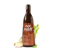Nat Habit Curry Cider Navdha Shampoo for Breakage Control & Shiny Hair| Apple Cider Vinegar & Fermented Soy | Natural ACV for Deep Conditioning | 250ml