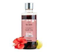 Nat Habit Hibiscus Amla Hair Oil For Men & Women, Helps In Hair Growth & Thickness, For All Hair Types, No Paraffin, Mineral Oil, Preservatives & Chemicals, 100ml