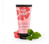 Nat Habit Hibiscus-Infused Conditioner For Unisex, Five Oil Hibiscus Nutri-Conditioner for Long Lush Hair, Reduce Dry & Frizzy Hair, 150 Millilitres