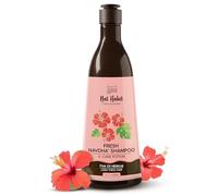 Nat Habit Hibiscus Navdha Shampoo for Hair Growth, Fermented Soy Gentle Cleanser for Long Thick Hair | Natural Shampoo for Oily Scalp & Dry Frizzy Hair with Amla For Women & Men, Sulfate Free| 250ml
