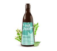 Nat Habit Navdha Rosemary Shampoo For Hair Fall Control| Sulphate & Paraben Free | Soy Fermented Gentle Cleanser|Natural Herbal Shampoo for Women & Men | Amla Reetha Shikakai | Chemical-Free| 250ml