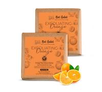 Nat Habit Orange Kokum Butter Bath Soap for Women & Men | Cold Processed With Vit C for Body Acne, Pimple & Oil Control | Improve Skin Tone & Boost Collagen Production| Gentle Exfoliation| 125g X 2