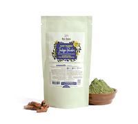 Nat Habit Organic Indigo Powder, Natural Hair Color for Black Hair, HUFA, Indigo Leaf Powder for Rich and Fast Post-Henna Coloring, Chemical Free (Pack of 1 X 85g)