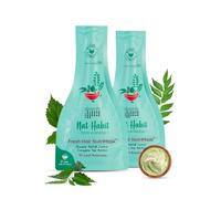 Nat Habit Tri-Leaf Rosemary NutriMask - Hair Mask For Hairfall, Conditioning, Smoothening & Shine, Suitable For All Hair & Scalp Types (Pack of 2 x 40gm)