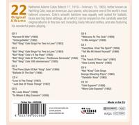 NAT KING COLE - 22 ORIGINAL ALBUMS 10 CD WALLET 10 CD NEW