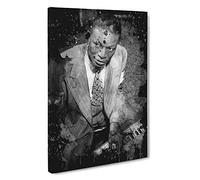 Nat King Cole Canvas Print for Living Room Bedroom Home Office Décor, Wall Art Picture Ready to Hang, 30 x 20 Inch (76 x 50 cm)