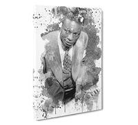 Nat King Cole V3 Canvas Print for Living Room Bedroom Home Office Décor, Wall Art Picture Ready to Hang, 30 x 20 Inch (76 x 50 cm)