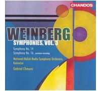 Nat Polish Rso:Chmura - WEINBERG: Symphonies, Vol. 3