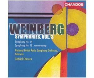 Nat Polish Rso:Chmura - WEINBERG: Symphonies, Vol. 3