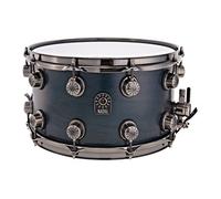 Natal 14" x 8" Double Row Walnut Snare Drum - Cerulean Blue