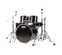 Natal Arcadia Poplar 5 Pc 22" Drum Kit with Hardware - Black Sparkle