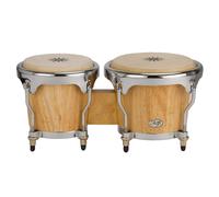 Natal Fuego Natural Wood Bongos Chrome Hardware Matt Natural