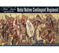 Natal Native Contingent Regiment - 28mm Scale Plastic Miniatures for Black Powder by Warlord Games - Highly Detailed Anglo Zulu War Miniatures for Table-top Wargaming