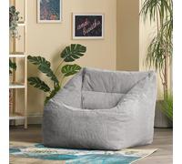 icon Natalia Large Beanbag Corduroy Light Grey