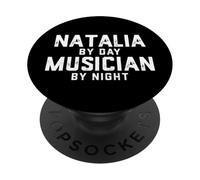 Natalia Musician Costume Gen Z Millennial Music Natalie Song PopSockets Adhesive PopGrip