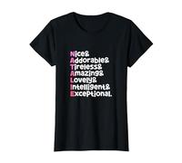 Natalie Meaning Name Nickname Alias T-Shirt, Women, Black, Medium