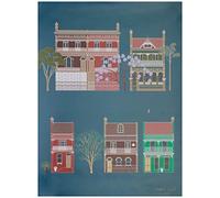 Natalie Singh Sydney Terraced Houses Art Print