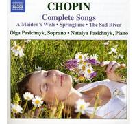 Natalya Pasichnyk - Complete Songs: A Maiden's Wish / Springtime [New CD]