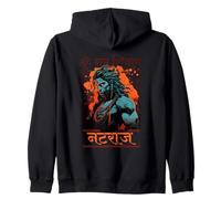 Nataraja Om Namah Shivay Hindu Sanatan Dharma Mahadev Zip Hoodie