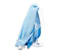 NATARO® Pack of 2 Glanzzauber Microfibre Glass Polishing Cloth Mirror Cloth Made in Austria 100% LintFree Polishing Cloth for Glass HighGloss Surfaces StreakFree Microfibre Approx. 48 x 68 cm