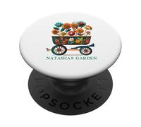 Natasha's Garden Gardening Plants Flowers Natasha PopSockets Adhesive PopGrip