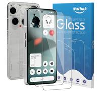 Natbok 2 Pack Screen Protector for Moto G13 / Nothing Phone 3 / Honor X8b 5G, (Not for 3a), 9H Hardness Tempered Glass, Anti-Fingerprints, No Bubbles, Full Coverage Phone Film for Nothing Phone (3)