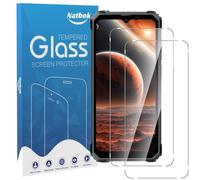 Natbok 2 Pack Tempered Glass for Blackview BV6200 Plus Screen Protector,9H Hardness,Ultra Resistant,Anti-Fingerprints,No Bubbles,HD-Clear,Full Coverage Phone Film for Blackview BV6200 Plus