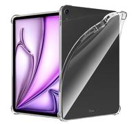 Natbok Case for iPad Air 13 M4,Advanced Airbag Drop Protection,Flexible Silicone TPU Shockproof Anti-Scratch,Anti Yellowing,Slim-Fit Case Apple iPad Air 13 M4 Tablet Cover, Clear
