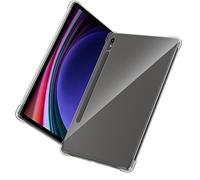 Natbok for Samsung Galaxy Tab S9/S9 FE 2023/Tab S10 FE 11“ (SM-X526B) Case, Flexible Silicone TPU Shockproof Anti-Scratch Slim-Fit Case Samsung Tab S9/S8 Ultra Tablet Cover, Clear