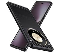 Natbok Military-Grade Shockproof Case for Honor Magic 7 Lite 5G/X9C - Soft Flexible TPU Slim Anti-Scratch Cover, Black