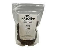Natchew 100% Natural Dog Training Treats 500g | LAMB | Mono Protein