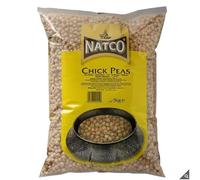 Natco Dried Chick Peas | A Good Source of Protein | A Good Source of Fibre | Packed in the UK | 5kg