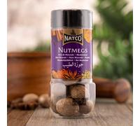 Natco Foods Whole Nutmeg 100g Jar - Chilli Wizards