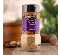Natco Foods Whole White Poppy Seeds 100g Jar - Chilli Wizards