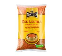 Natco | Red Lentils | 2kg | Indian Origin | High Fibre
